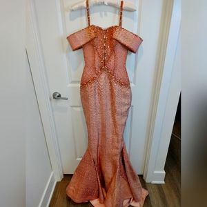 28. Sadia Sanusi Kente Gown-custom